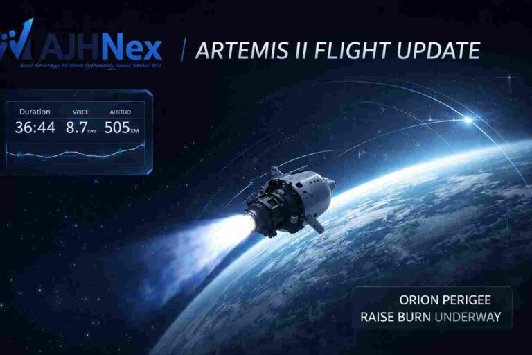 Artemis II Flight Update Prox Ops &amp; Perigee Burn Details AJH Nex